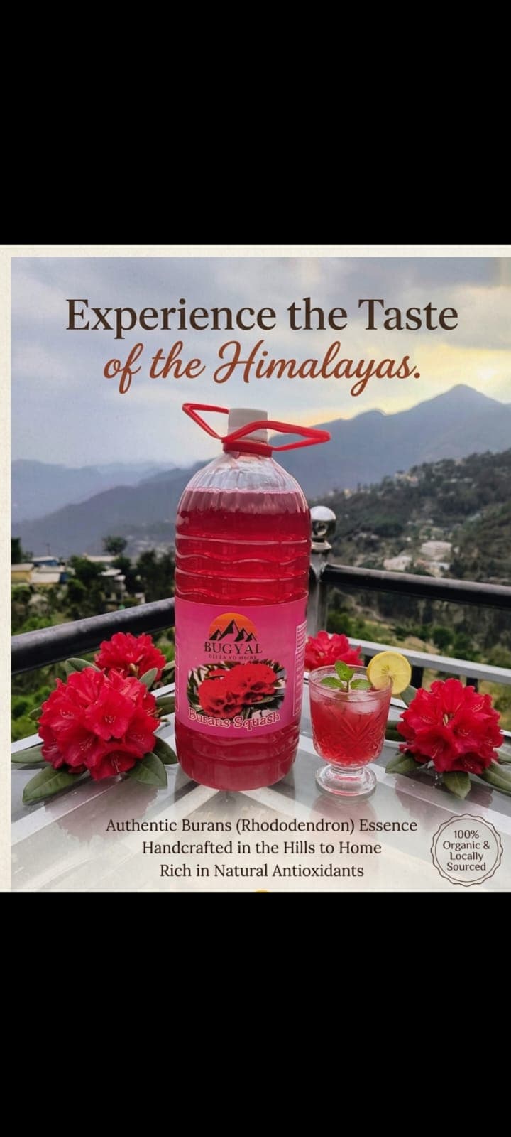 Rhododendron Squash Syrup