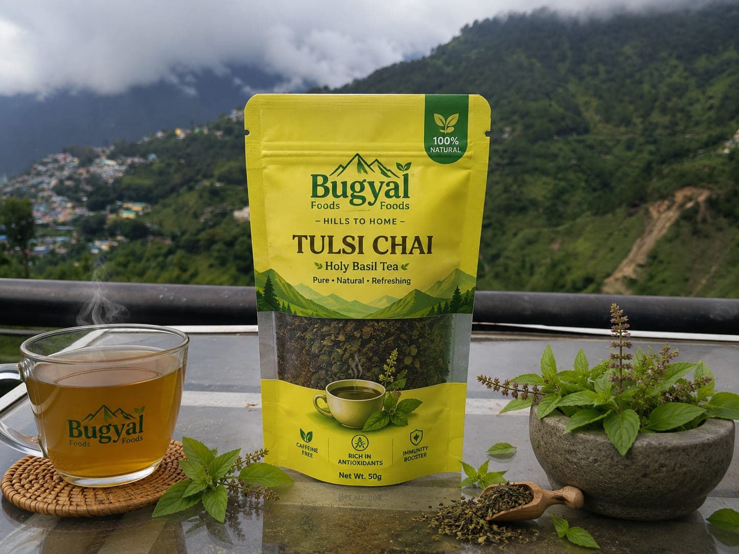 तुलसी चाय