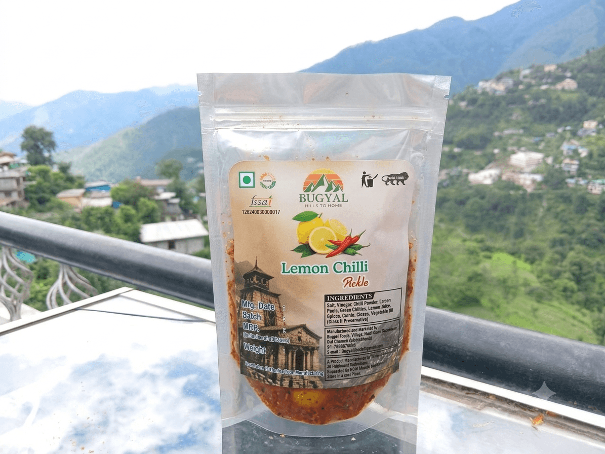 Lemon & Green Chilli Pickle
