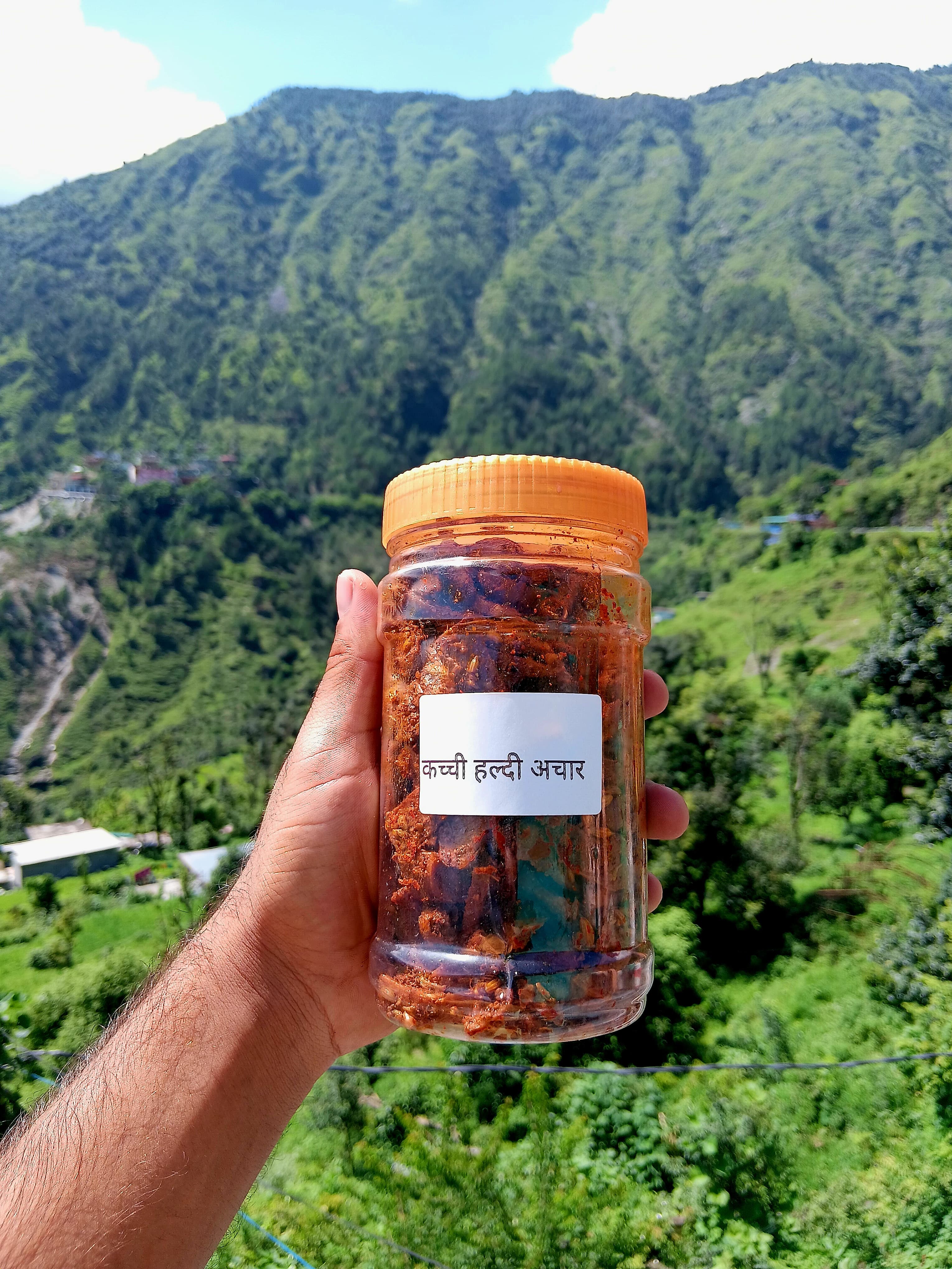 Raw Turmeric Pickle