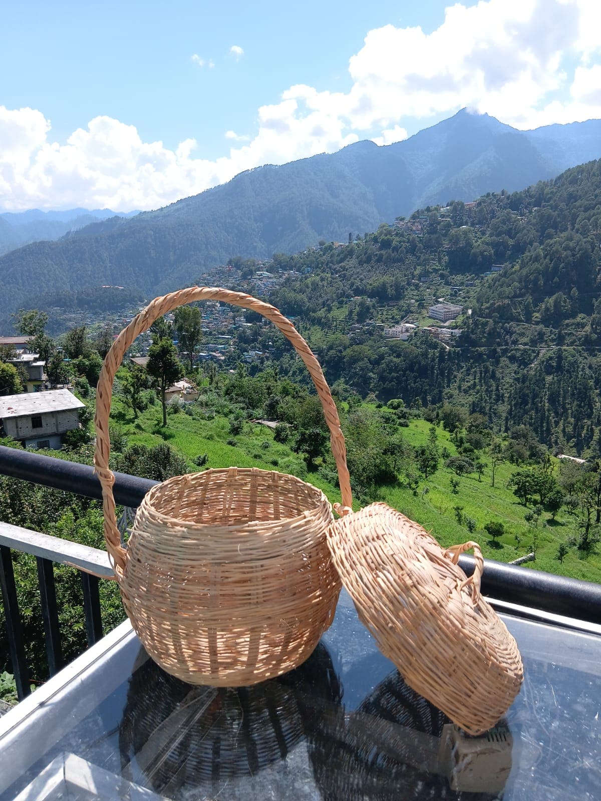 Round Bamboo Fruit Basket – Uttarakhand