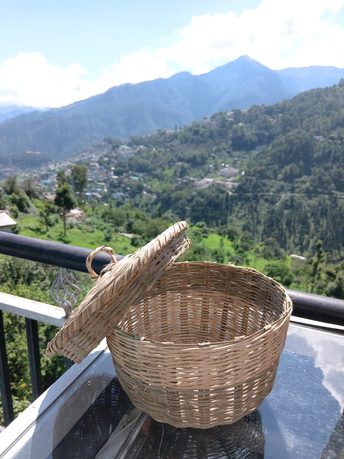 Handmade Bamboo Roti Basket – Uttarakhand